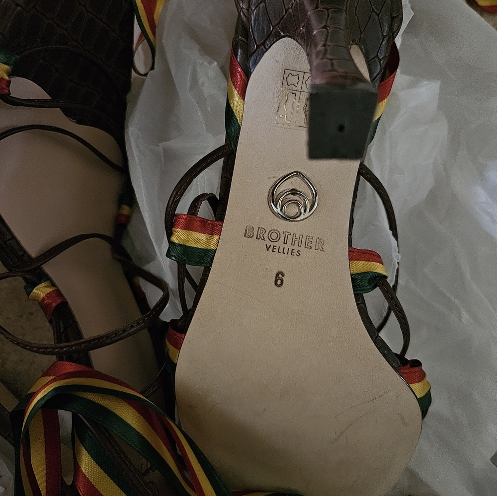 Brother Vellies Negril Ankle Wrap Sandal - Picture 11 of 11